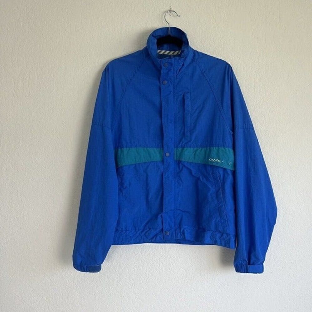 Vintage 90’s Helly Hansen Jacket LIFA Full Zip Windbreaker Color Block Men Small